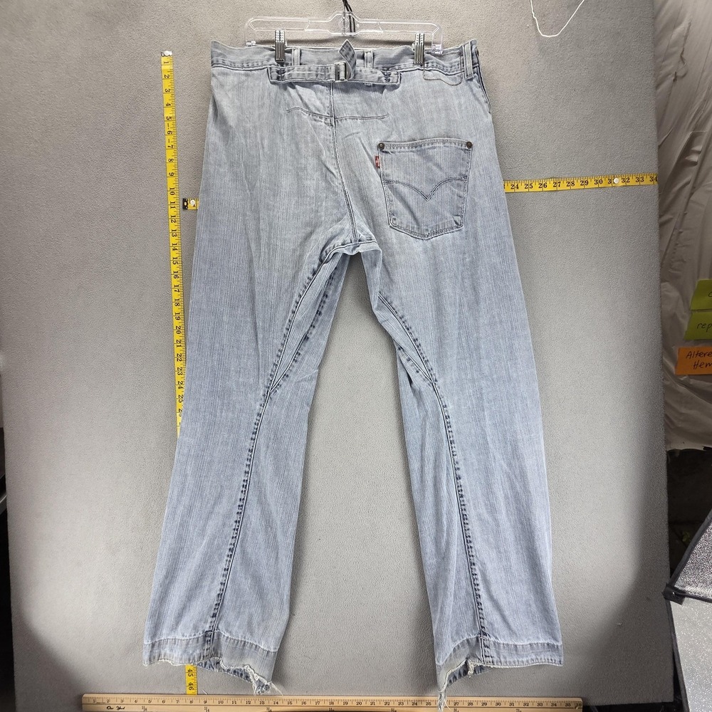 Vintage‎ Levis Engineered Jeans Mens 36x34 Blue Buckle Back Twisted One Pocket